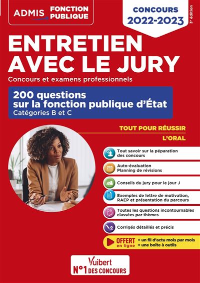 Entretien avec le jury 200 questions sur la fonction publique d'État Catégories B et C