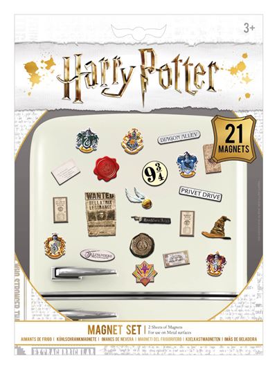 Set 21 Aimants Harry Potter - Produits Dérivés Vidéo - Objet dérivé - Achat  & prix