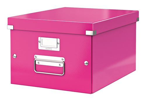 LEITZ BTE CLICK STORE A4 WOW ROSE