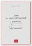 Écrits de droit international