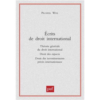 Écrits de droit international