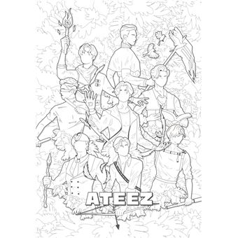 K-Pop Inspirations - 60 Coloriages