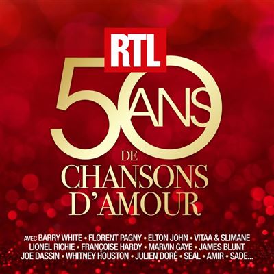 RTL 50 ans de chansons d'amour Édition Limitée Coffret