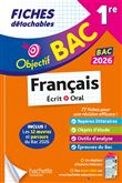 Objectif BAC Fiches détachables Français 1re BAC 2024