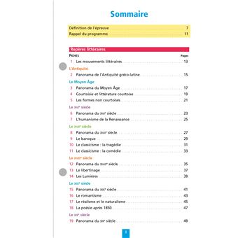 Objectif BAC Fiches détachables Français 1re BAC 2024