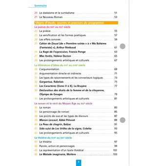 Objectif BAC Fiches détachables Français 1re BAC 2024