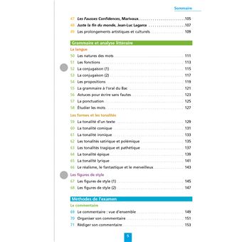 Objectif BAC Fiches détachables Français 1re BAC 2024