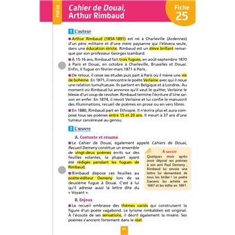 Objectif BAC Fiches détachables Français 1re BAC 2024