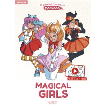 Je dessine comme un mangaka - Magical girls
