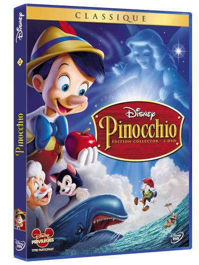 Disney. Pinocchio. DVD