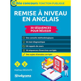 Remise à niveau en anglais (Catégories A et B)