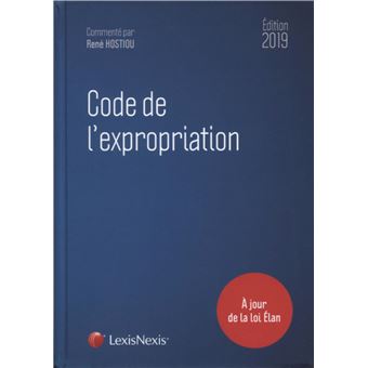 Code de l'expropriation 2019