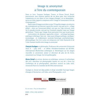 Image & anonymat à l'ère du contemporain