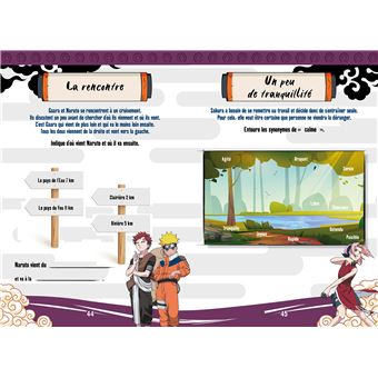 NARUTO - Enigmes du CE1 au CE2