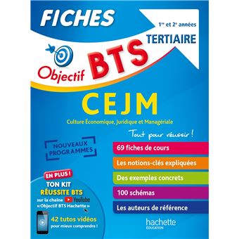 Objectif BTS - Fiches CEJM