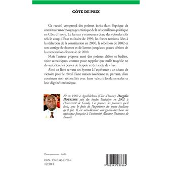 Côte de paix. Poèmes