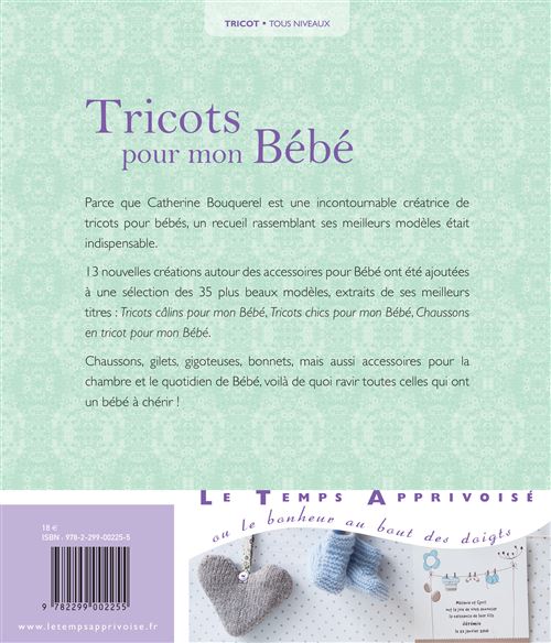 Adorable layette 32 modèles à tricoter pour bébé - broché - Charlov, Tamara  Pradeau - Achat Livre