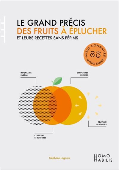 Le grand précis des fruits à éplucher et leurs recettes