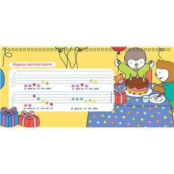 Mes comptines T'choupi au piano