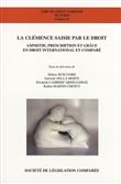 La clémence saisie par le droit