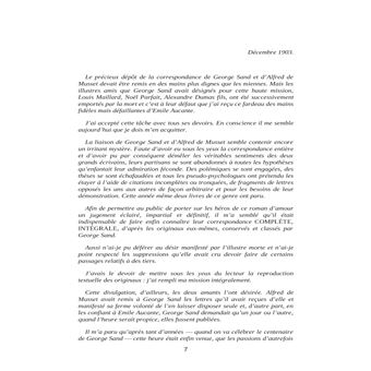 Correspondance