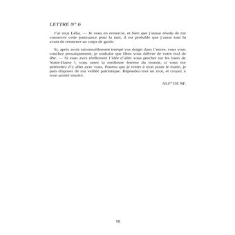 Correspondance