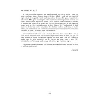 Correspondance