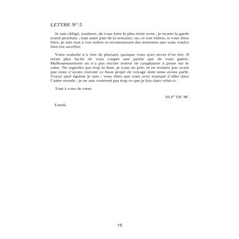Correspondance
