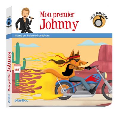 Livre musical Mon premier Johnny