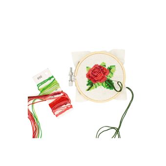 EMBROIDERY KIT - ROSE