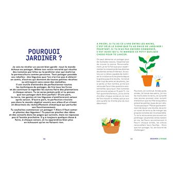 Un potager les doigts dans le nez