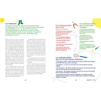 Un potager les doigts dans le nez