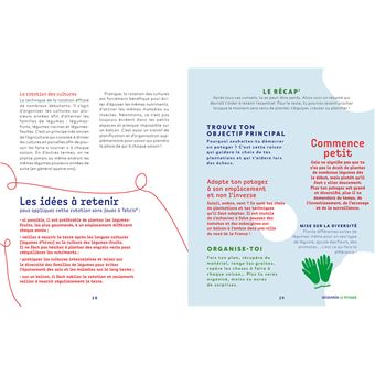 Un potager les doigts dans le nez