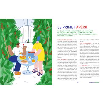 Un potager les doigts dans le nez