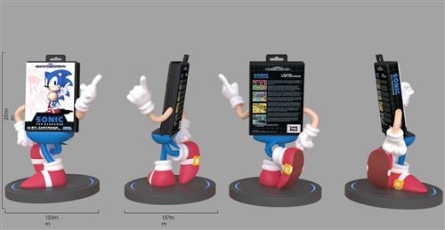 STATION DE RECHARGE SANS FIL POWER IDOLZ SONIC SEGA