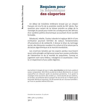 Requiem pour la République des cloportes