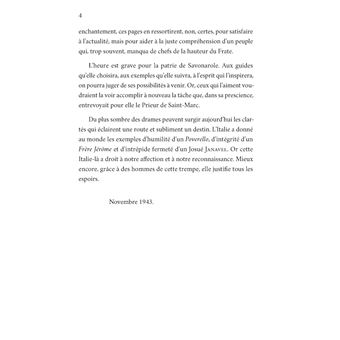 Jérôme Savonarole, chevalier du Christ