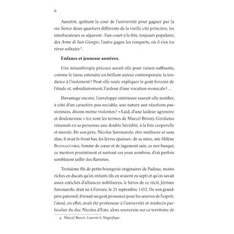 Jérôme Savonarole, chevalier du Christ