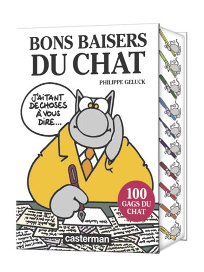 Le Chat Coffret Avec 100 Gags Bons Baisers Du Chat Philippe Geluck Philippe Geluck Philippe Geluck Coffret Achat Livre Fnac