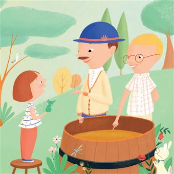 Petit escargot, Une souris verte