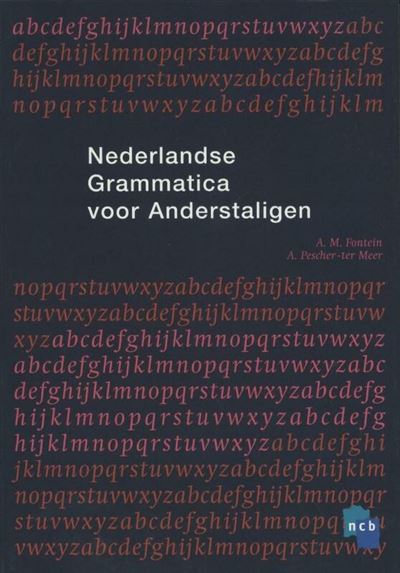 Nederlandse Grammatica Voor Anderstaligen - Broché - M. Fontein, A ...