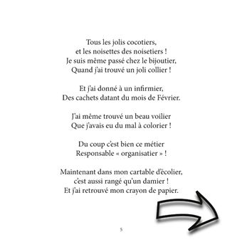 Poèmes à colorier et illustrer