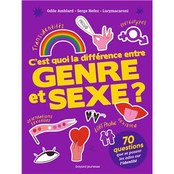 C'est quoi la différence entre genre et sexe?