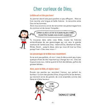 La Bible des curieux de Dieu