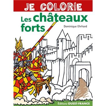 Je colorie les châteaux forts