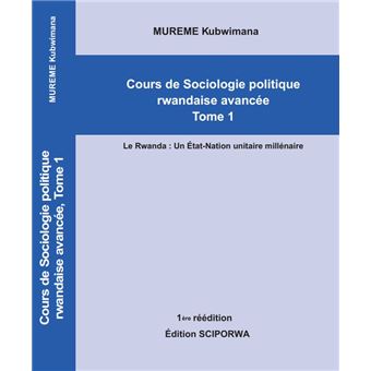 Cours de Sociologie politique rwandaise avancée