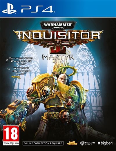 WARHAMMER 40K INQUISITOR  MARTYR FR/NL PS4