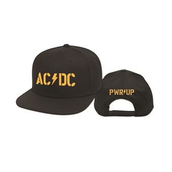 Snapback Baseball Cap AC/DC Power Up Flat Bill