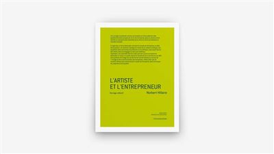 L'artiste et l'entrepreneur - Norbert Hillaire - broché