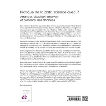 Pratique de la data science avec R - Arranger, visualiser, analyser et présenter des données